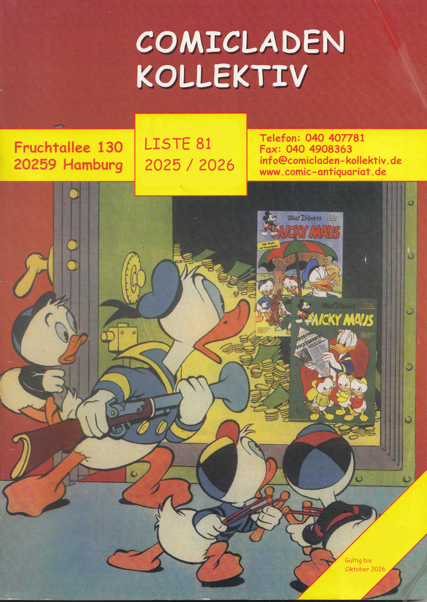 Bild der Versandliste